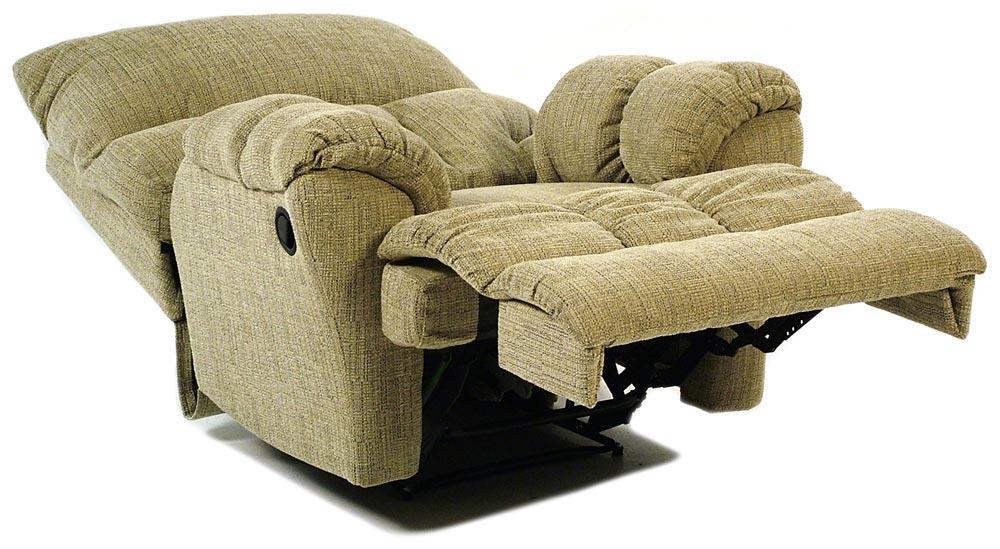 Design to Recline Full Relaxer Casual Styled LayFlat Wall Recliner